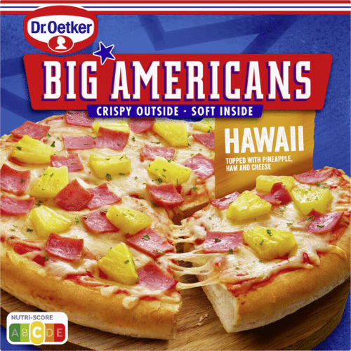 Dr. Oetker Big Americans pizza Hawaii 460g