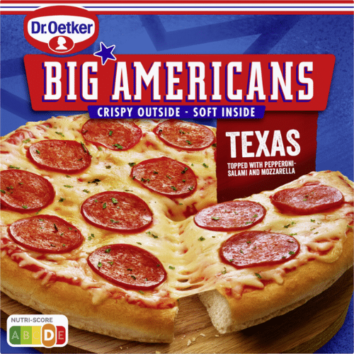 Dr. Oetker Big Americans pizza Texas 435g