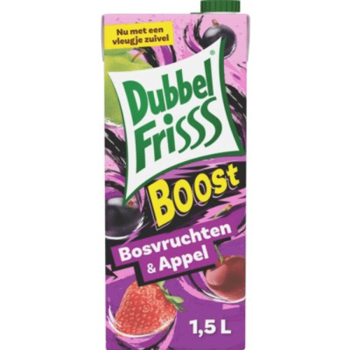Dubbel Friss Bosvruchten & Appel 1,5l