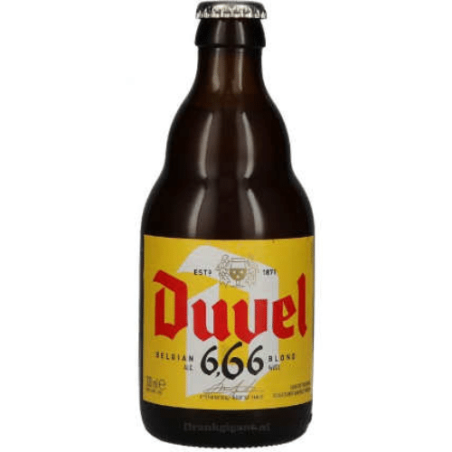 Duvel 666 Blond bier 33cl