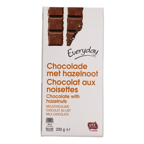 Everyday chocolade hazelnoot 200gr