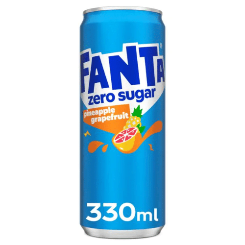Fanta Pineapple grapefruit zero 33cl