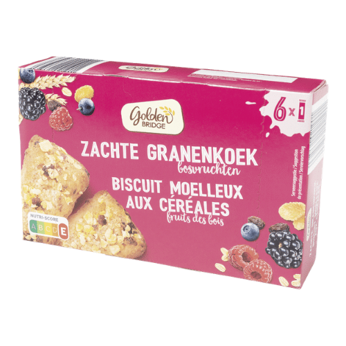 golden bridge granenkoek bosvruchten 195g