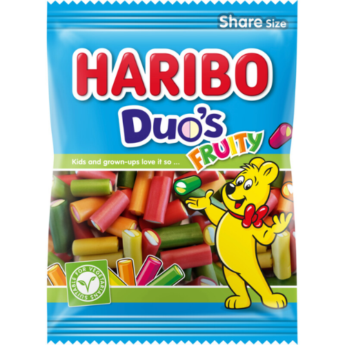 Haribo Duo's fruity 200 g