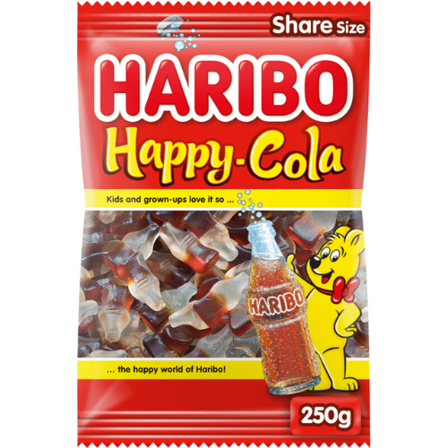 Haribo Happy-cola 250 g