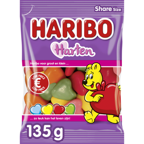 Haribo Harten 135gr