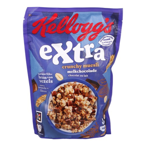 Kellogg'S Extra melkchocolade 375gr