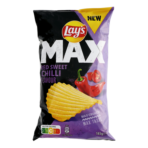 Lay'S Max Red Sweet Chilli 185gr
