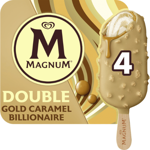 Magnum Double gold caramel billionaire 340ml
