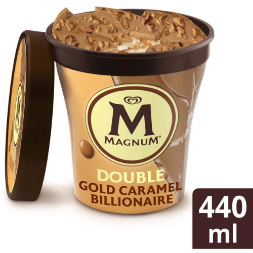 Magnum Double gold caramel billionaire 440ml