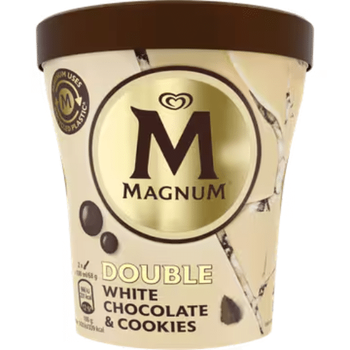 Magnum White chocolate & cookies 440ml