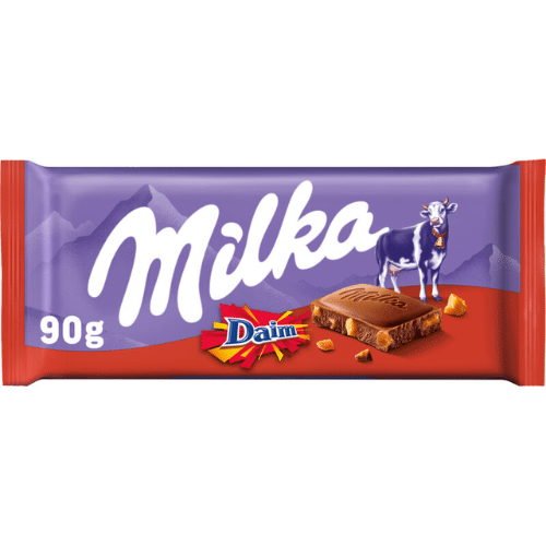 Milka Chocoladereep Daim 90g