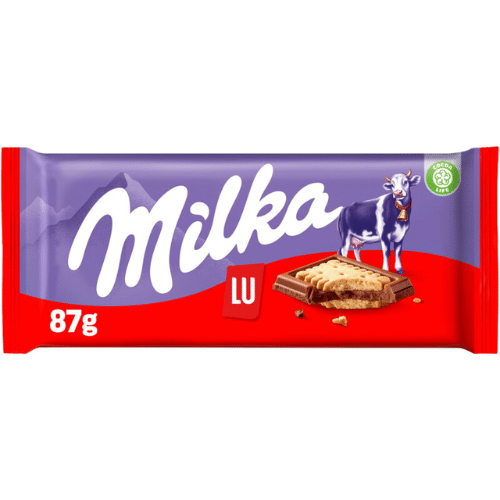 Milka Chocoladereep Lu 87g