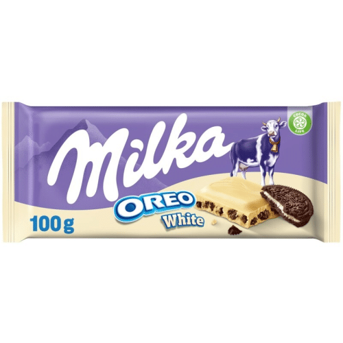 Milka Chocoladereep Oreo wit 100gr