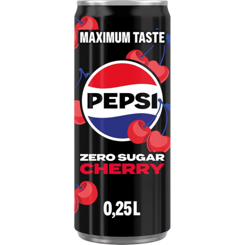 Pepsi Zero sugar cherry 25cl
