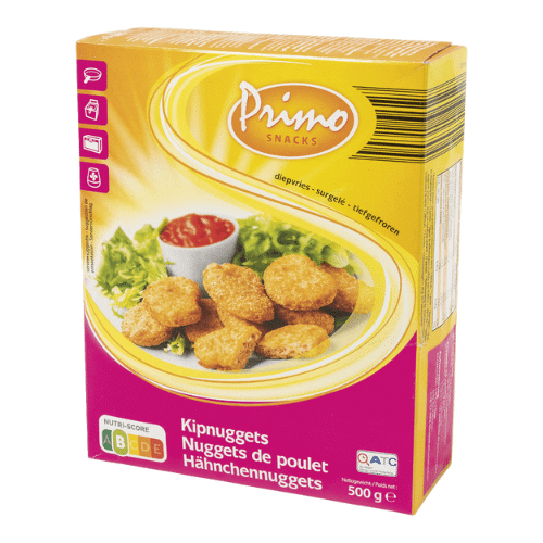 Primo Snacks Kipnuggets 500gr