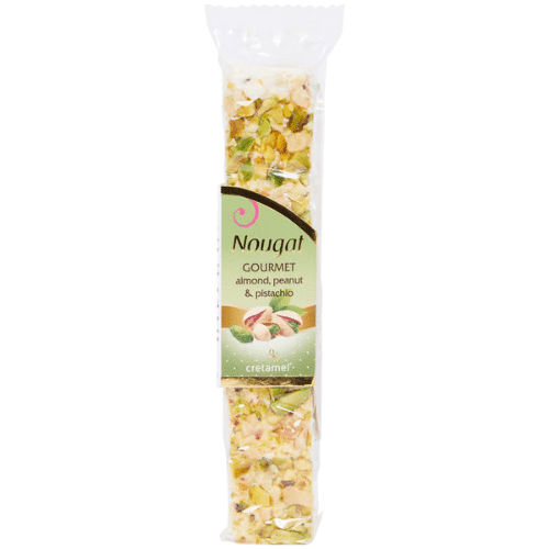 Nougat almond, peanut & pistachio 100gr