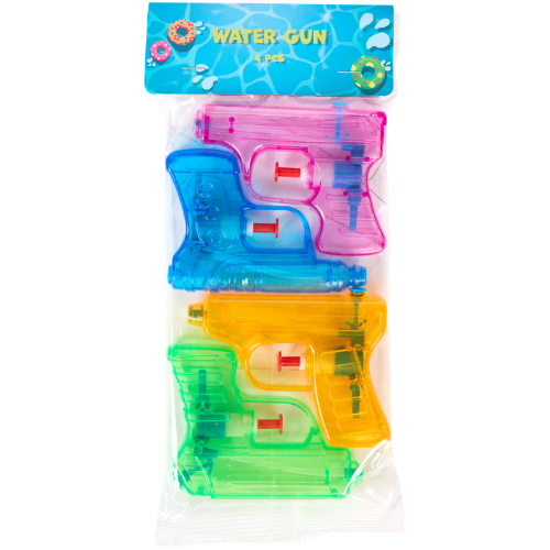 Waterpistooltjes 4st
