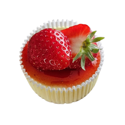 Aardbeien cheesecake