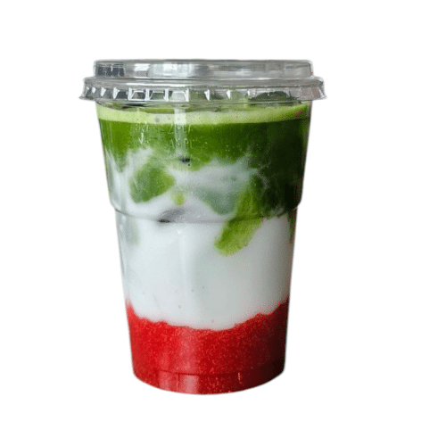 Iced Matcha Aardbei
