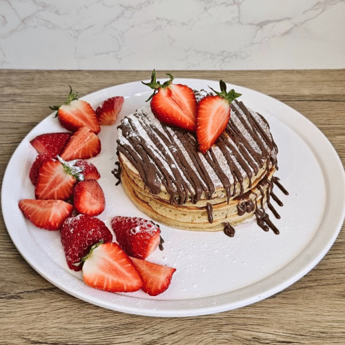 Pancakes Aardbeien