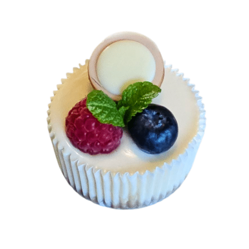 Witte chocolade cheesecake