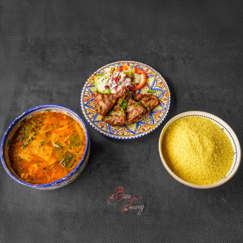 Couscous côtes d'agneau