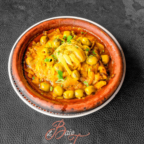 Tajine de poulet aux olives