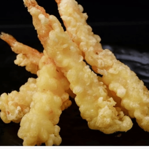 Tempura de crevettes du chef
