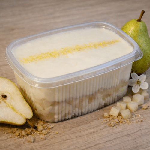 Cheese cake à la poire