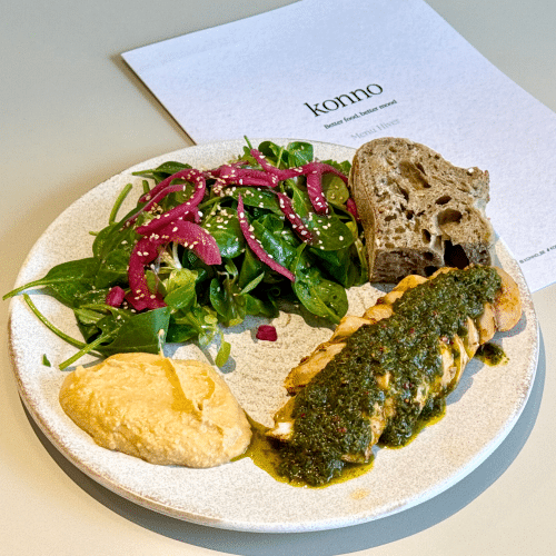 Poulet chimichurri épicé