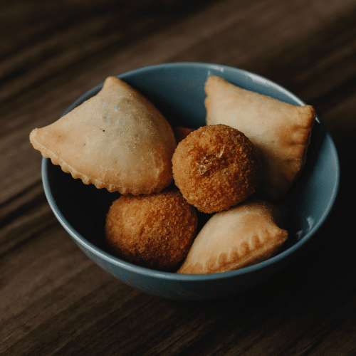Mini arancini et panzerotti