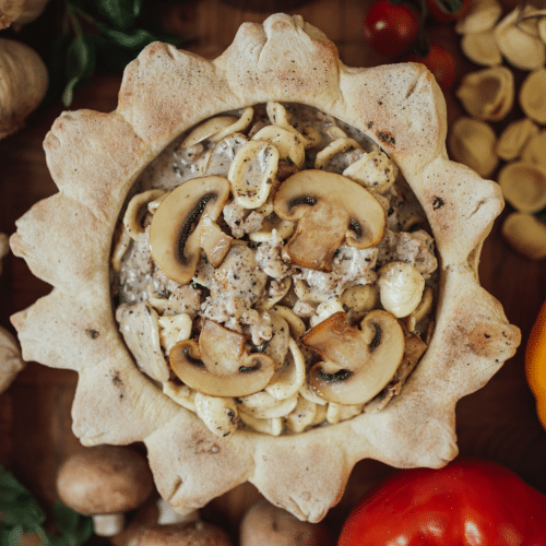 Pastella crème champignons