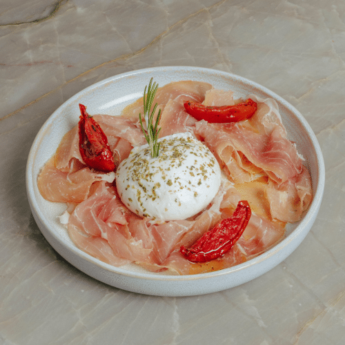 Buffala et jambon italien