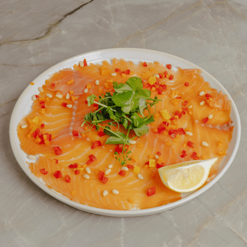 Saumon fumé au aromates su sud