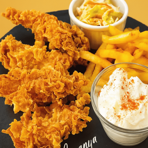 Crispy tenders menu