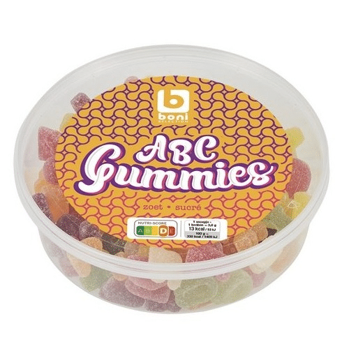 Abc Gummies 600gr