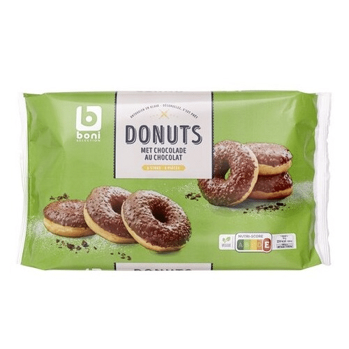Donuts Melkchocolade (6 stuks)