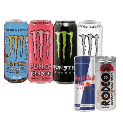 Energie dranken-mix