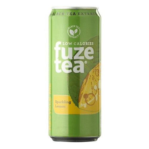 Fuze Tea Sparkling Black Tea Lemon