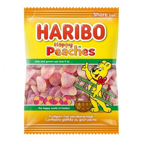 Haribo Geel-Roze Perziken 500gr