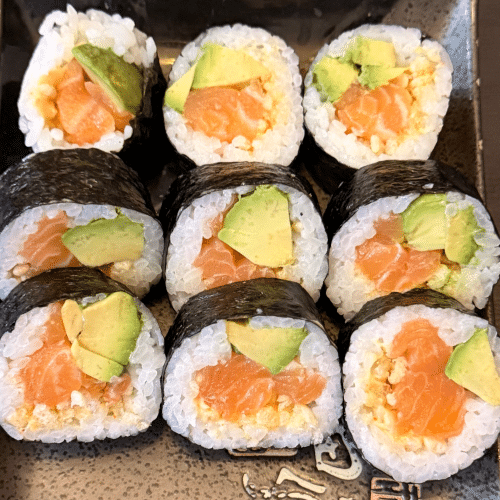 Maki kamikaze zalm