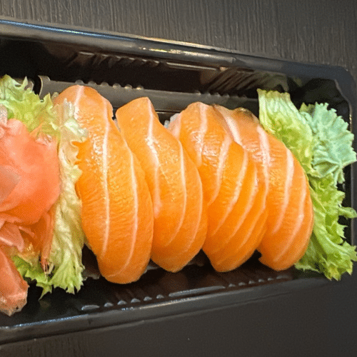 Nigiri zalm (4 stuks)