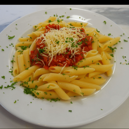 Pasta bolognaise (penne)