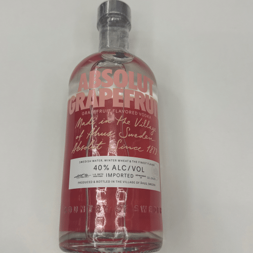 Absolut Vodka grapefruit