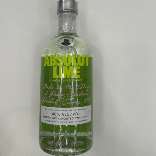 Absolut Vodka lime