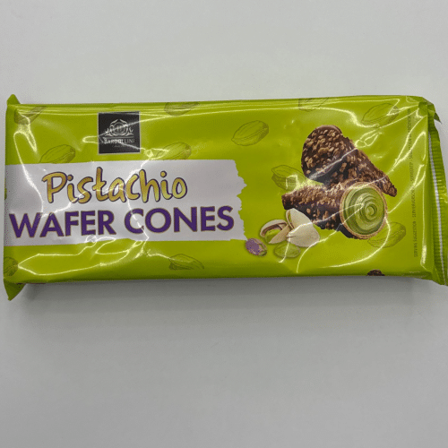 Bardollini postachio wafer cones