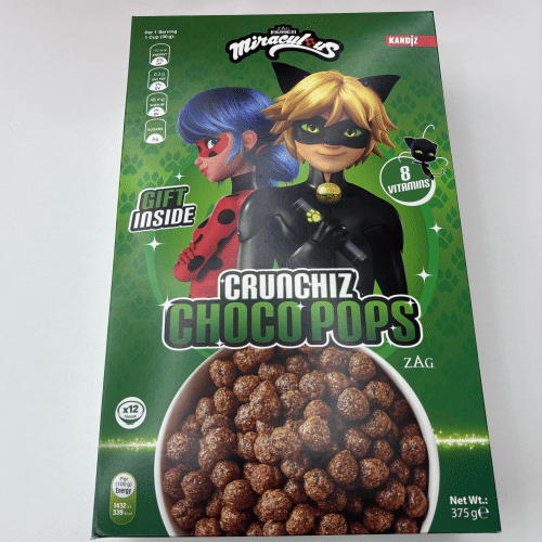 Céréale choco pops 375gr