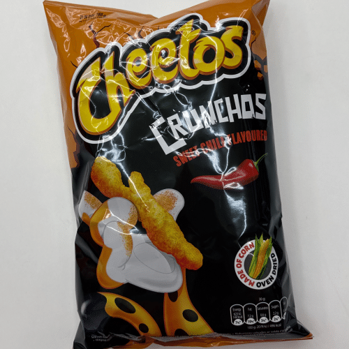Cheetos crunchos sweet chili