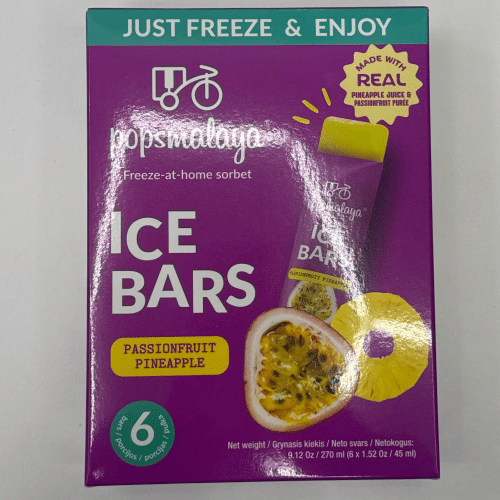 Popsmalaya ice bars passionfruit pineapple 270ml